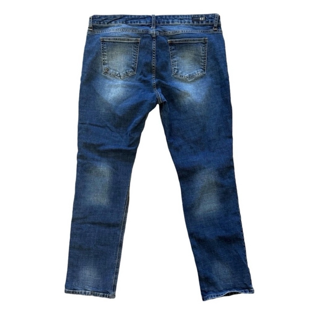 🔥KUT FROM THE KLOTH Catherine Boyfriend Jeans Size 16 | High-Rise | Distressed💥 - Picture 3 of 12